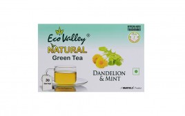 Eco Valley Natural Green Tea Dandelion & Mint  Box  30 pcs
